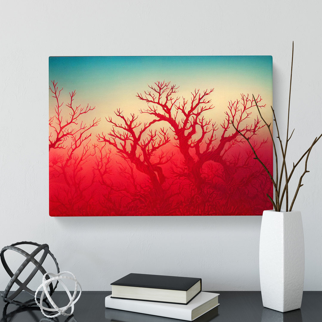 Coral Reef Art - Wrapped Canvas