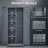 Cleaning Tool Cabinets With Locking Doors-118492205