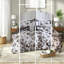 Édredon floral élégant, ensembles de literie en polyester ultra doux pour la maison