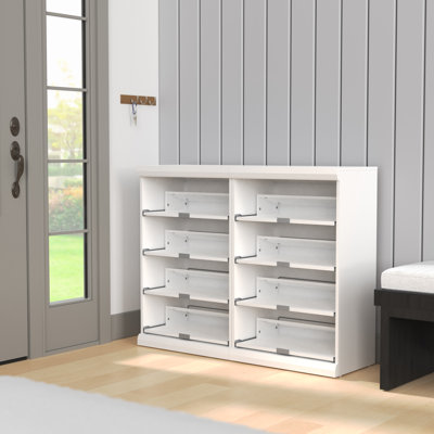 Range-chaussures coulissant à 8 tablettes ClosetMaid Mosaics