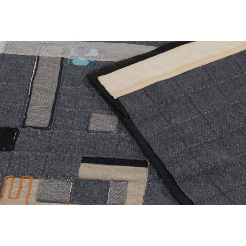 Cotton and Silk Area Rug