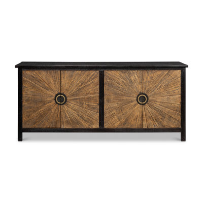 Centrum 77" Wide Mango Solid Wood Sideboard by Sarreid Ltd