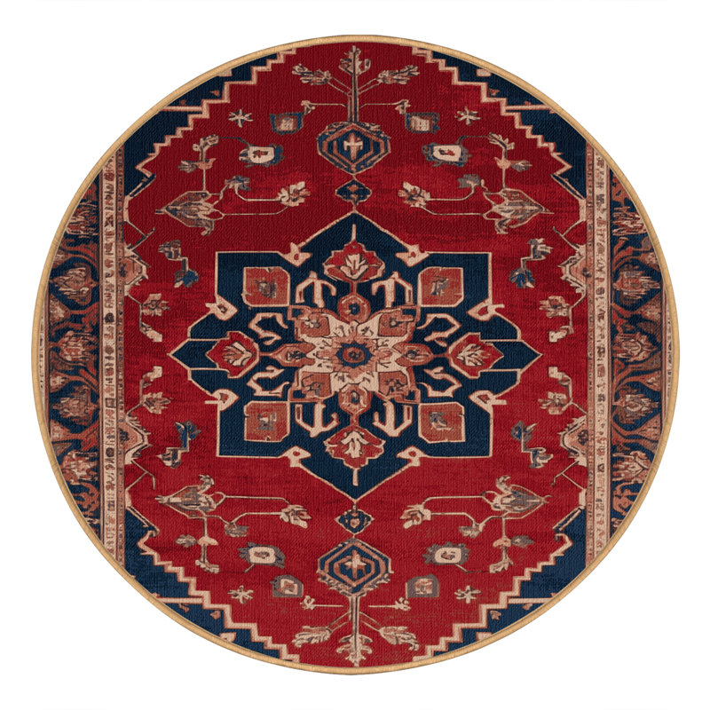 Tapis brun lavable à la machine