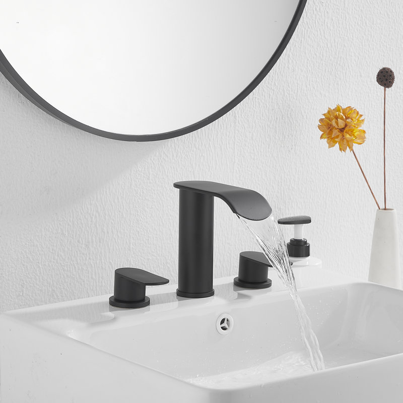 Bathroom Faucet, Matte Black