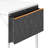 Reversible 110Cm W Computer Desk,Home Office Desk Gaming Table With Storage Shelf&LED Lights-1480465963