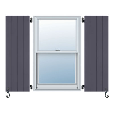 Atlantic Classic No Battens Board & Batten Shutters