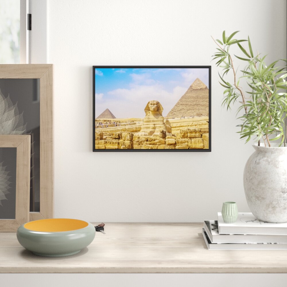 Gerahmtes Wandbild Große Sphinx von Gizeh