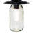 8" Wide Bellevue Mason Jar Flushmount
