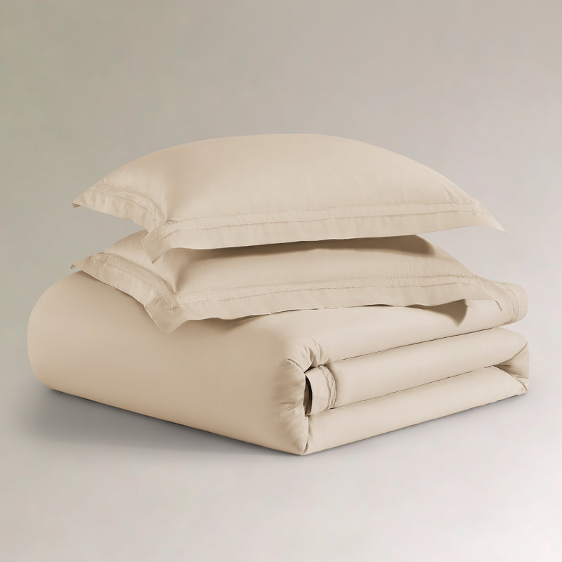Yalda Comforter Set Comforter Set, King, Cream