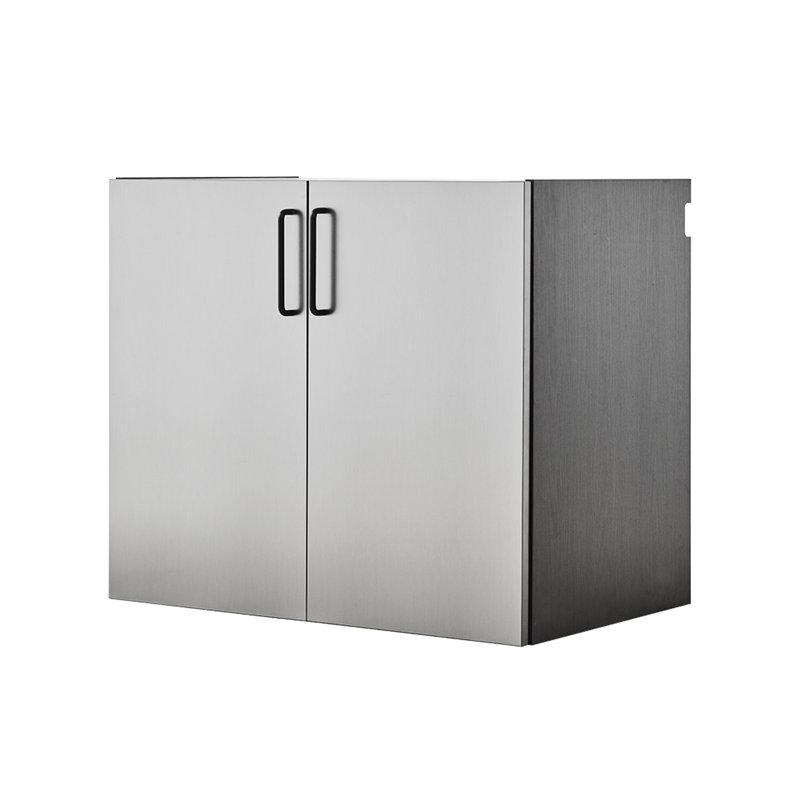Armoire utilitaire murale en métal - série, l 32 po x H 28 po x P 20 po, gris métallique, doux, eau et chaleur