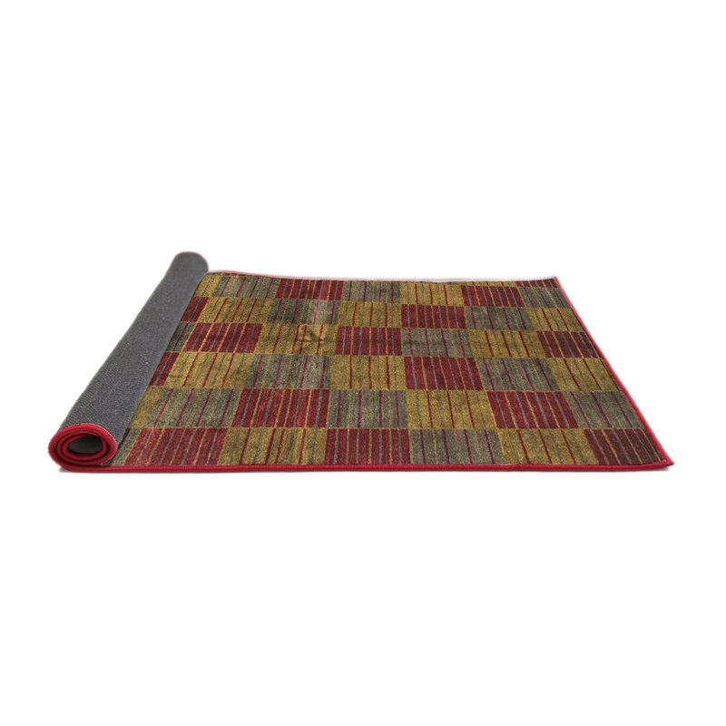 Abstract Indoor Rug, Round 5'