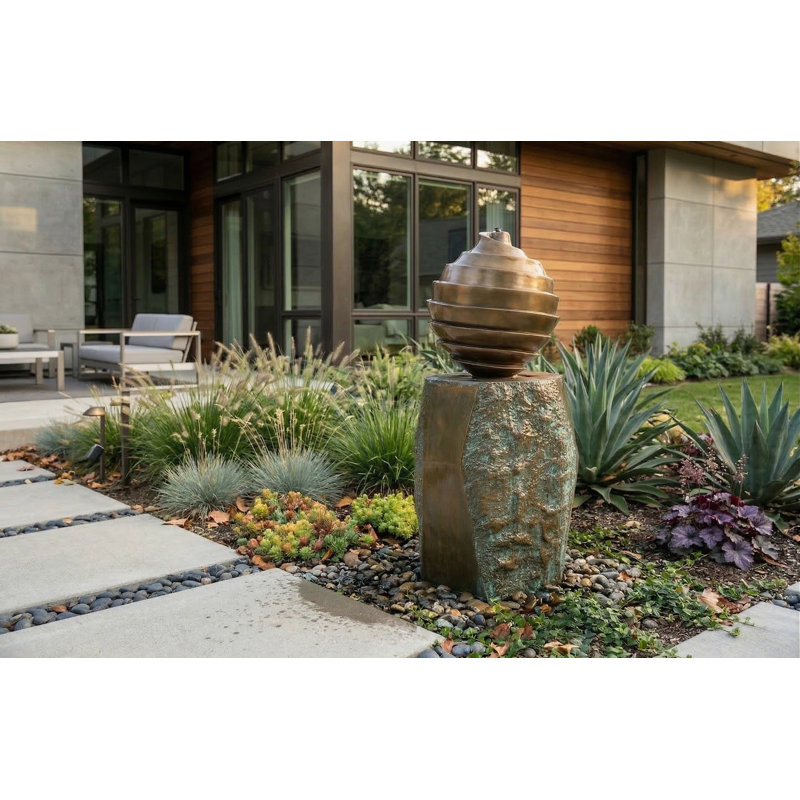 Kyoto Fountain, Bronze
