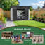 10 Ft. W X 7 Ft. D Plastic Storage Shed With Floor