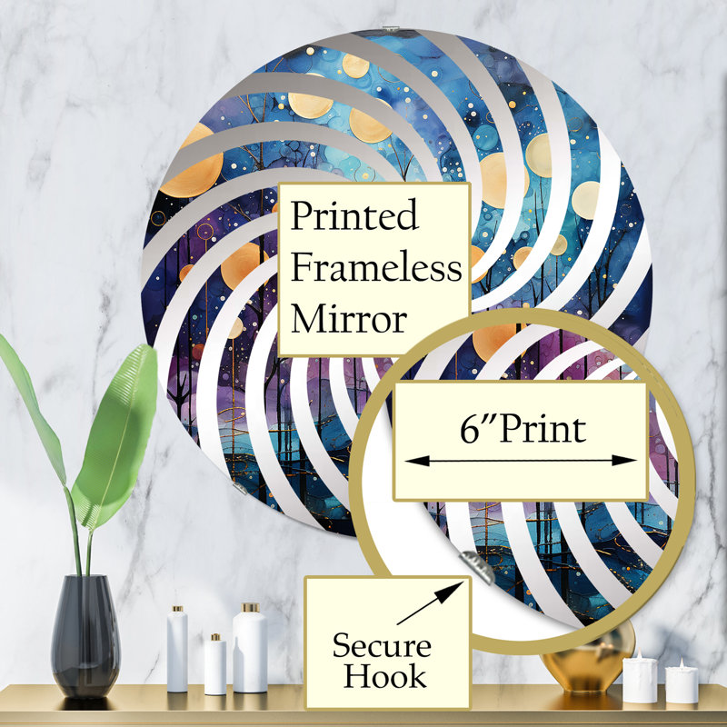 Circle Mirror, 31.4" x 31.4"