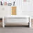 White Bench With Efficient Storage Solution For Bedroom Comfortable -