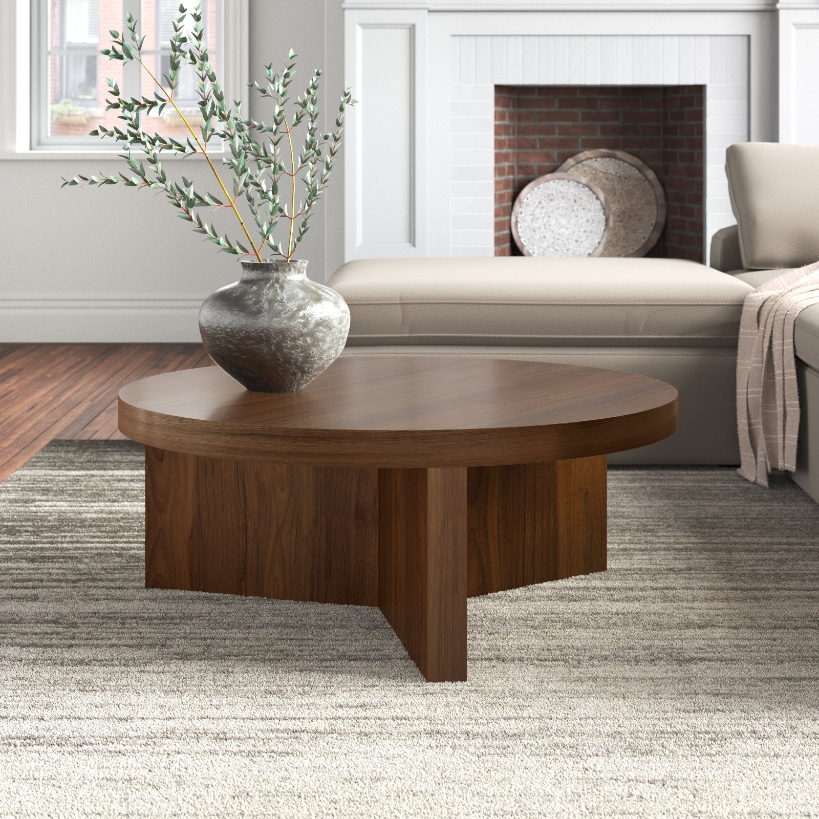 Ceri Solid Wood Coffee Table