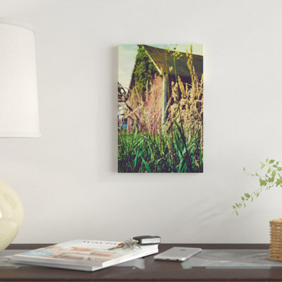 « a oublié grange », reproduction de photo sur toile
