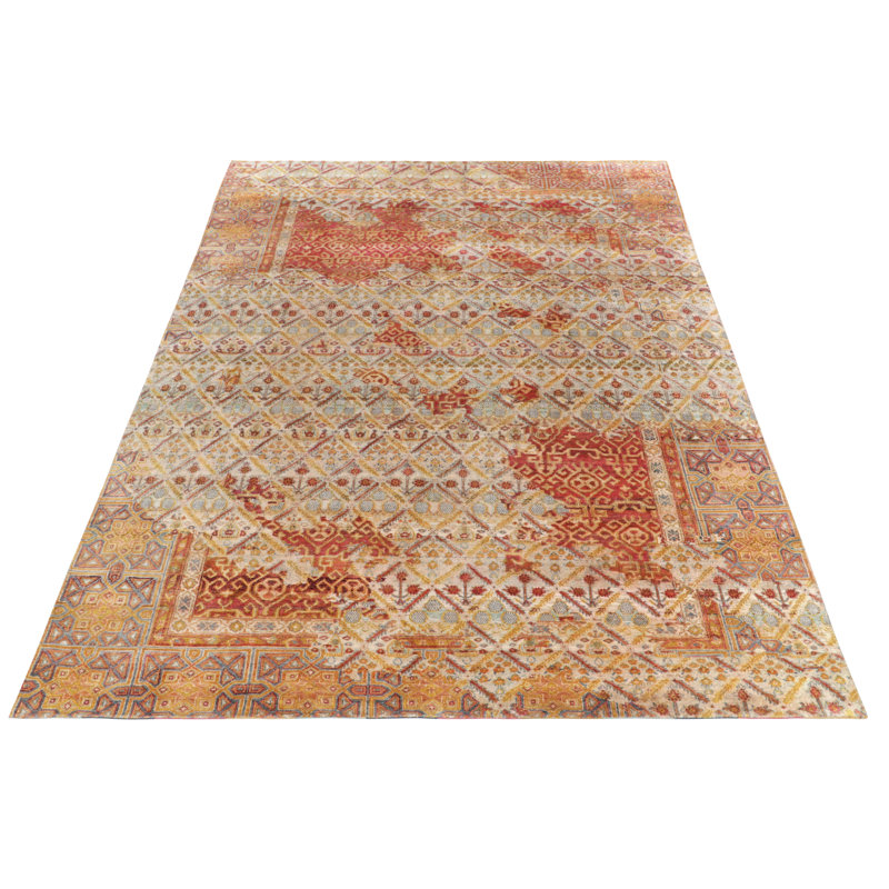 One-of-a-Kind 8'8" X 12' Hand Knotted Area Rug