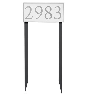 1-Line Lawn Address Sign