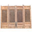 Unfinished Pine Folding Screen Doors