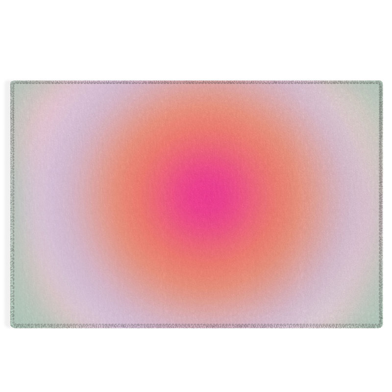 Tapis rectangulaire Caleigh avec envers antidérapant, Rectangle 4 pi x 6 pi