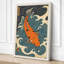 Koi in Motion Japandi - Wrapped Canvas-1732615052-1732615058