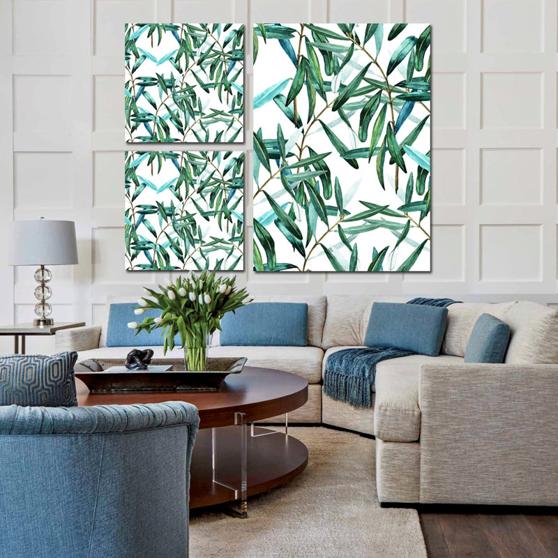 Bamboo Forest Print, Square - 56" x 56"