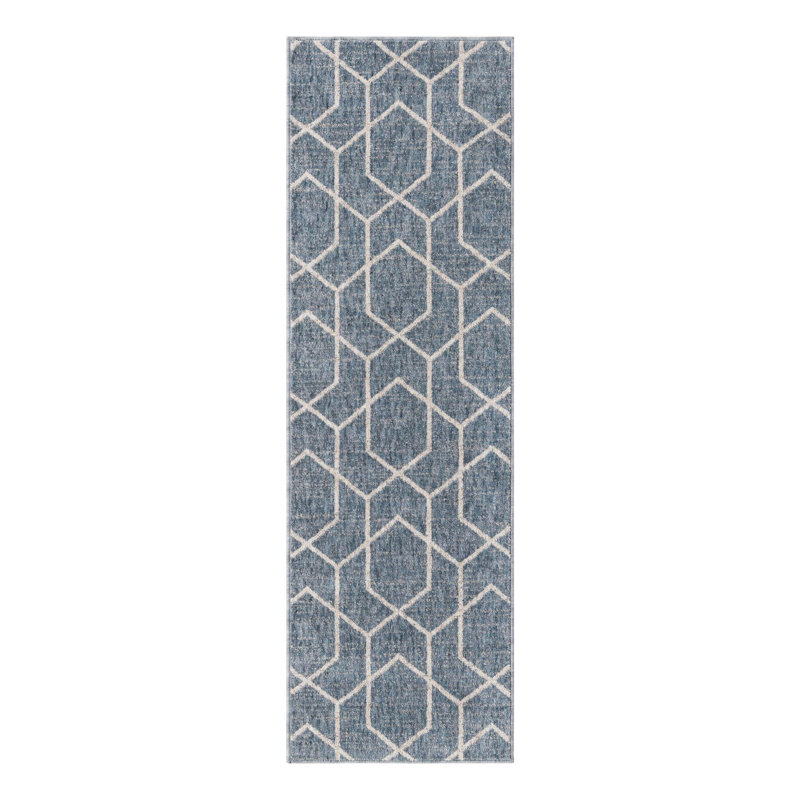 Breze Geometric Indoor Rug, Runner 2' x 6'