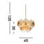Gatsby 5 - Light Waggon Wheel Chandelier