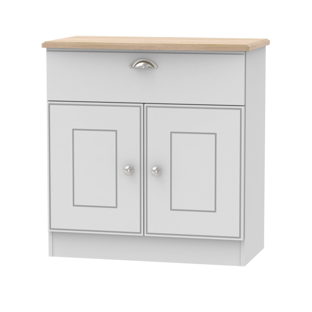 Fully Assembled McVille 76 Cm Wide 1 Drawer Sideboard