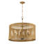 Luminaire suspendu 6 lumières 24 po Aven