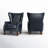 Ameliah Genuine Leather Wingback Chair-211250891
