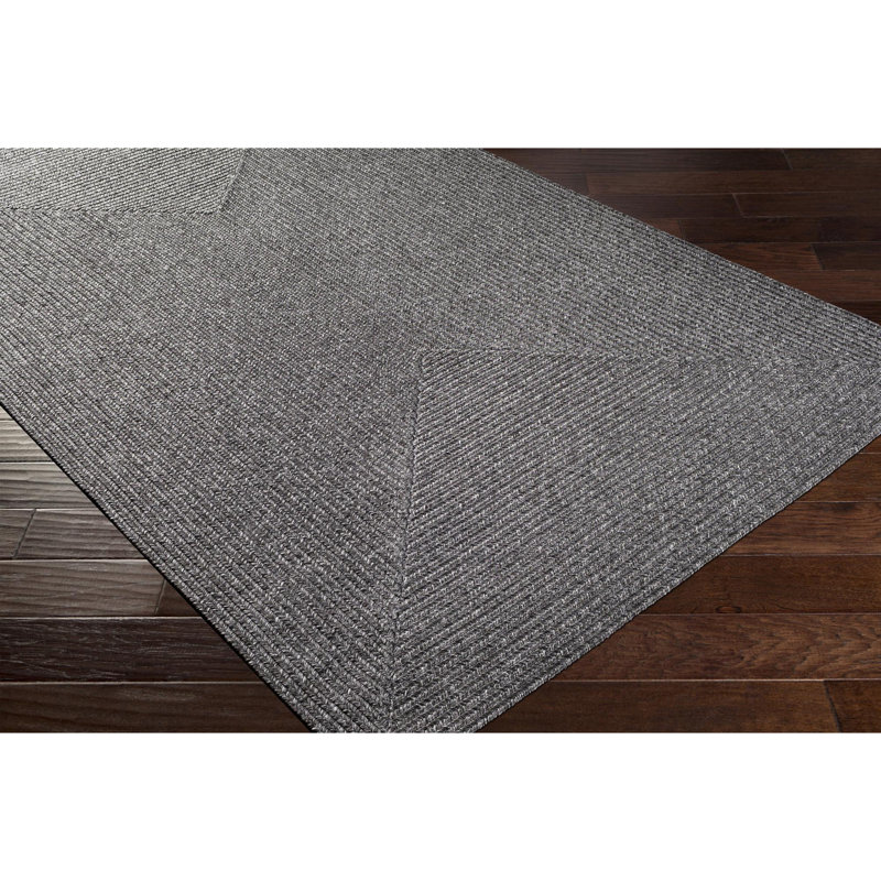 Tapis gris anthracite Kayley, Tapis de couloir 2 pi 6 po x 8 pi