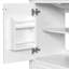 Meuble-lavabo 30 po sans lavabo, base seulement, armoire de salle de bain multifonctionnelle avec portes et tiroir, structure solide et panneau de fibres à densité moyenne-112367344