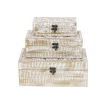 Winthrop 3 Piece Handmade Wooden Decorative Box Set