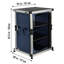 Table de cuisine de camping, station de cuisson pliante portative en aluminium
