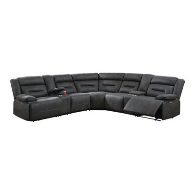 Canapé modulaire inclinable électrique