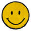 Creager Smiley Face Round Bath Mat
