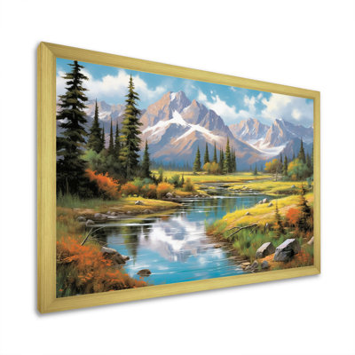 Colorado Mountain Senerity I - Colorado Framed Art