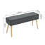 Sharie Velvet Upholstered Bench