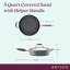Anolon Advanced Home Hard Anodized Nonstick Sauté Pan with Helper Handle and Lid, 5 Quart-409514513