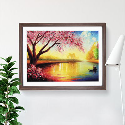 Cherry Blossom Tree Glow Vol.1 - Single Picture Frame Painting