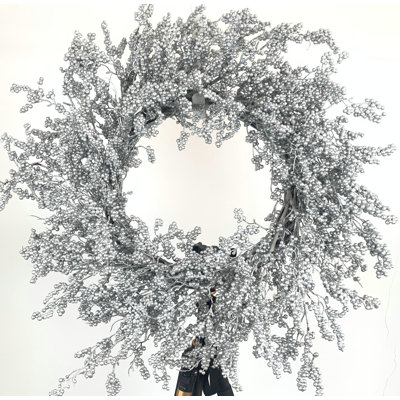 26" Handcrafted Berry Christmas Wreath
