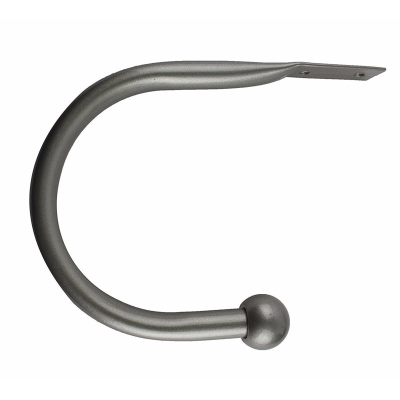 Snediker Curtain Holdback, Pewter
