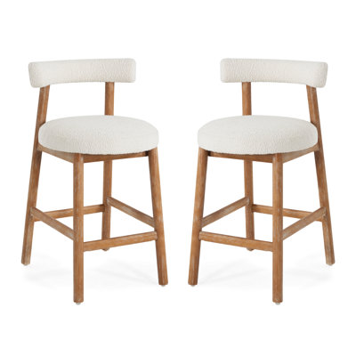 Tabourets de comptoir rembourrés 26,77 po Colten