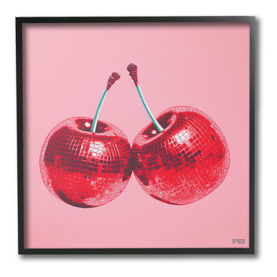 Motif, cerise, giclée, art par RB
