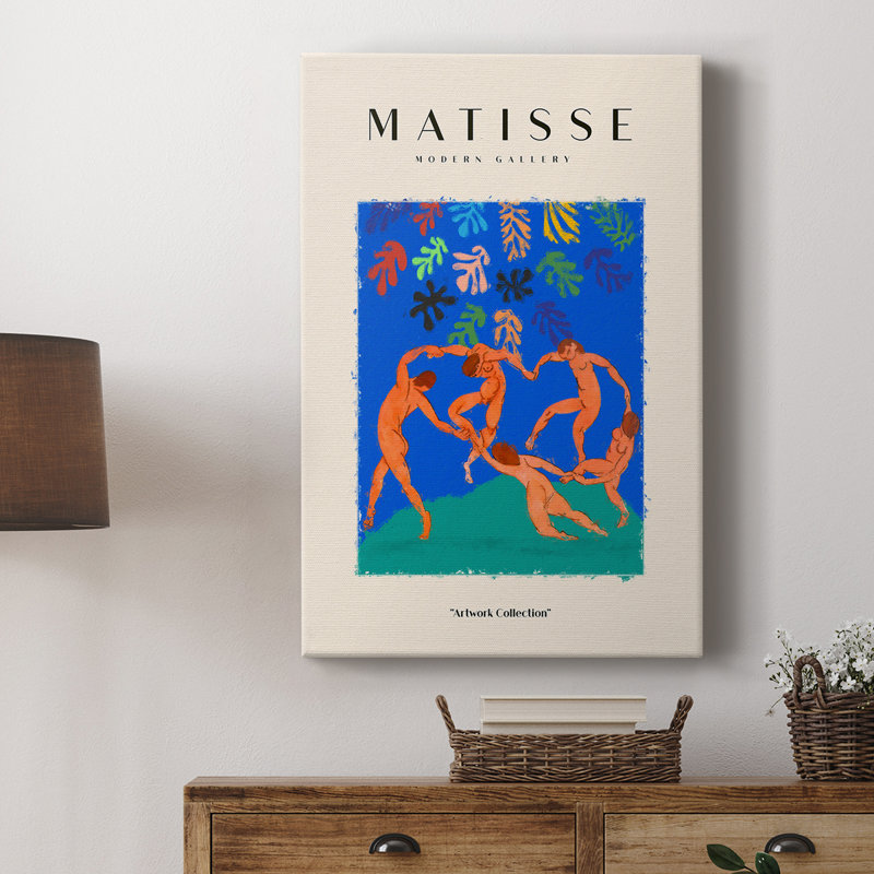 Matisse CX, reproduction d'art encadrée sur mesure, galerie Cavas, H 18 po x l 12 po