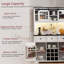 Garde-manger avec tablettes, portes et tiroirs