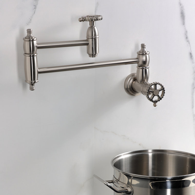 Remplisseur de pot Fuller, Nickel brossé