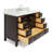 Cambridge 49'' Single Bathroom Vanity with Carrara Marble Top-1710573061-1659076475